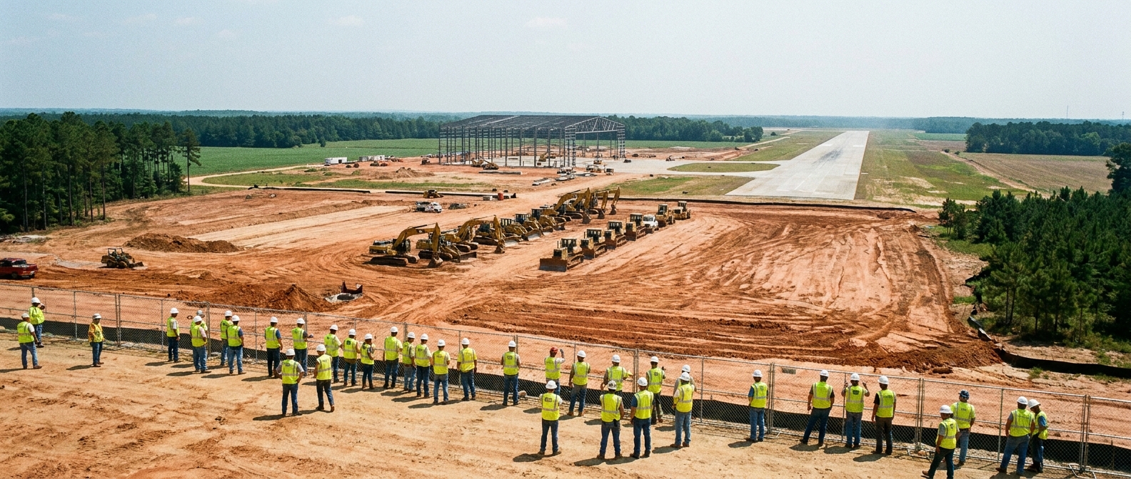 Navy Breaks Ground on First-of-Its-Kind Aviation Maintenance Complex in Kinston, Promising 400 Jobs Along the Neuse